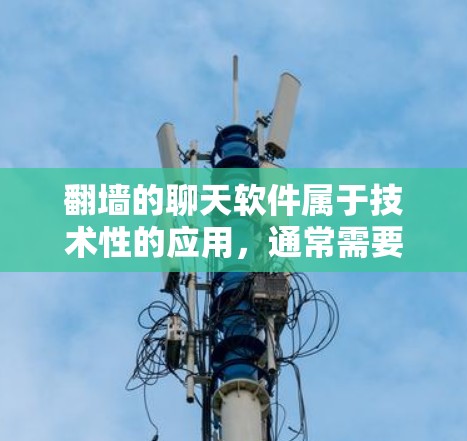 翻墙的聊天软件属于技术性的应用，通常需要使用特定的工具或平台来实现。以下是一些常见的翻墙软件及其特点，供您参考