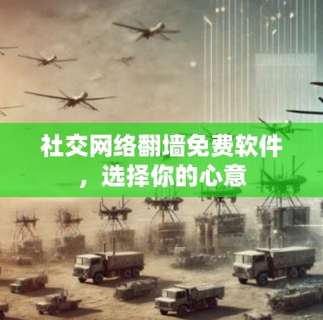 社交网络翻墙免费软件，选择你的心意